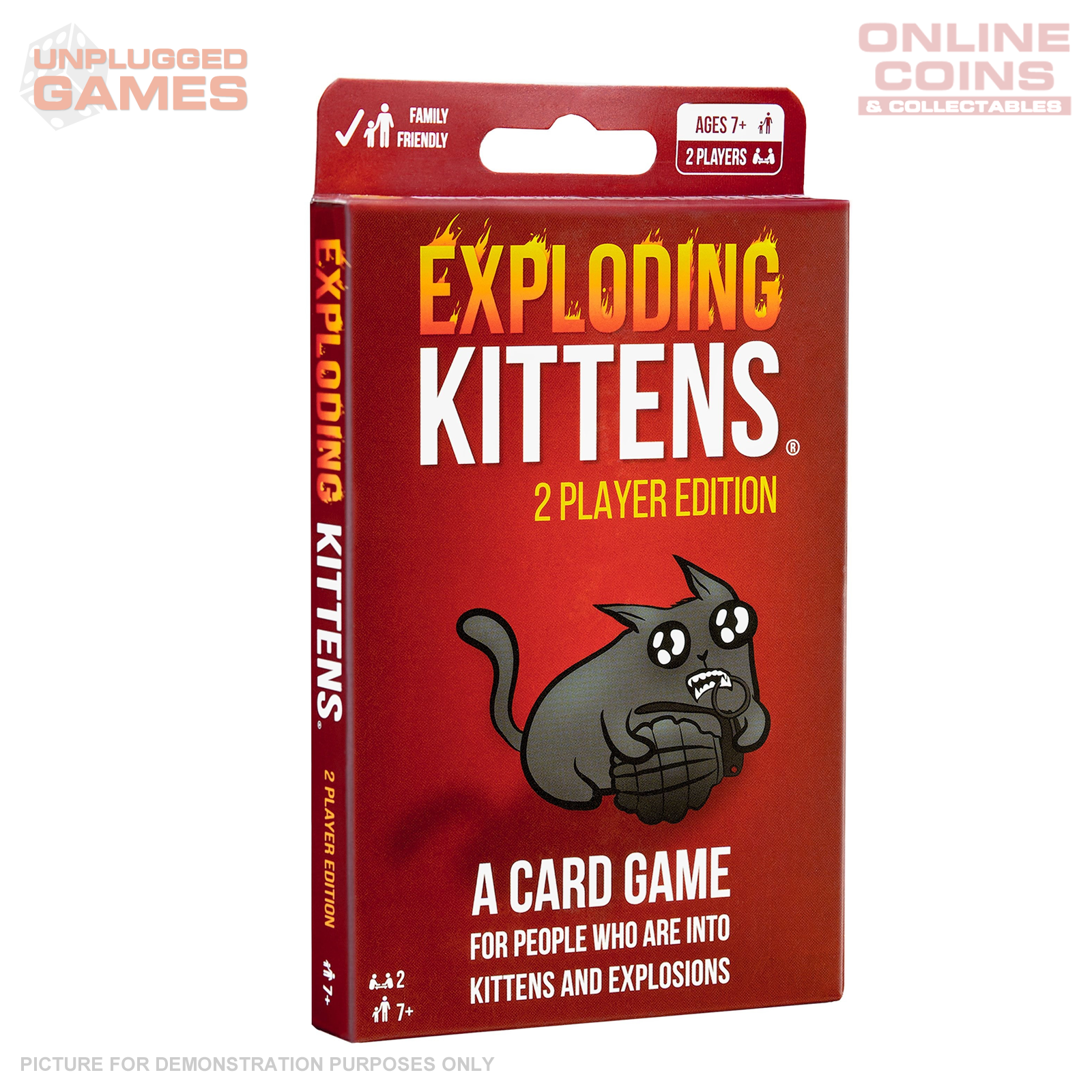 Exploding Kittens 2 Player Edition